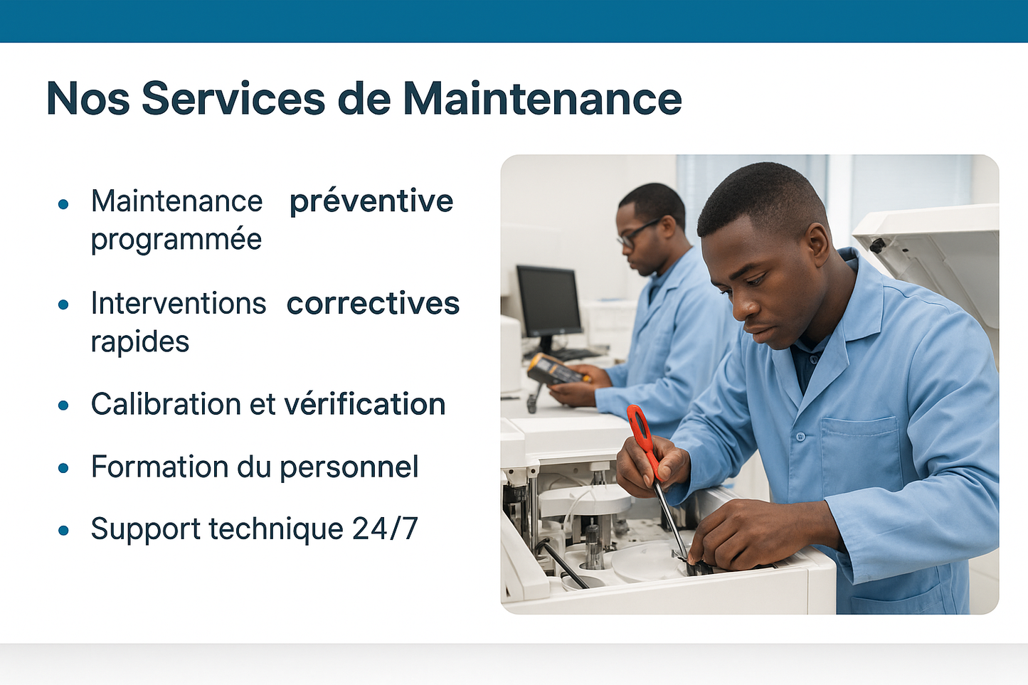 Nos Services de Maintenance