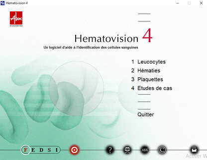 Hématovision : logiciel d'aide à l'identification des cellules sanguines